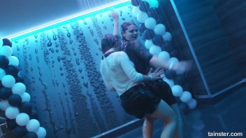 Wet And Working It!  Cuties Shake It Up! Screencap 27 on www.sinx.com