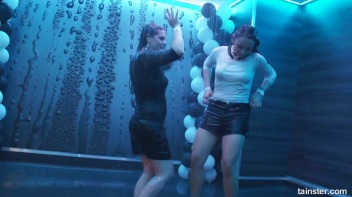 Wet And Working It!  Cuties Shake It Up! Screencap 28 on www.sinx.com