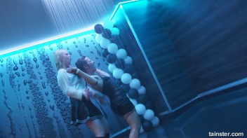 Wet And Working It!  Cuties Shake It Up! Screencap 68 on www.sinx.com