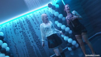 Wet And Working It!  Cuties Shake It Up! Screencap 70 on www.sinx.com