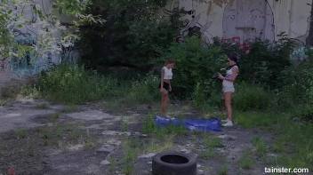 Fully clothed lesbians getting nasty Screencap 3 on www.sinx.com