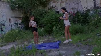 Fully clothed lesbians getting nasty Screencap 7 on www.sinx.com