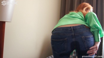 Piss Desperation Makes Redhead Gush Over Denims Screencap 25 on www.sinx.com