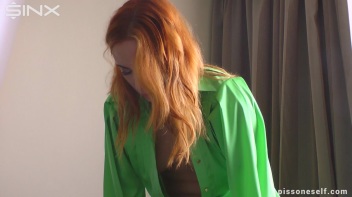 Piss Desperation Makes Redhead Gush Over Denims Screencap 29 on www.sinx.com