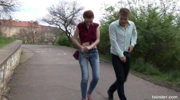 Incredible Chelsey seduces a stranger in a park Screencap 51 on www.sinx.com
