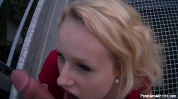 Bus Stop Babe Gives Killer Blowjobs Screencap 42 on www.sinx.com