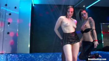 Staff Party Part 3 - Lesbian Edit Screencap 92 on www.sinx.com