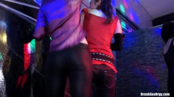 Staff Party Part 3 - Lesbian Edit Screencap 18 on www.sinx.com