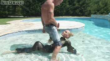 Wet & Tasty Anal Pool Bang With Devious Housewife Kathia Nobili - The Rich Have No Morals Screencap 28 on www.sinx.com