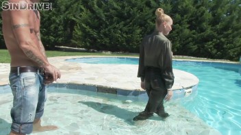 Wet & Tasty Anal Pool Bang With Devious Housewife Kathia Nobili - The Rich Have No Morals Screencap 38 on www.sinx.com