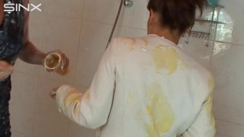 Gorgeous Brunettes Smeared In Cream And Puddings Screencap 51 on www.sinx.com