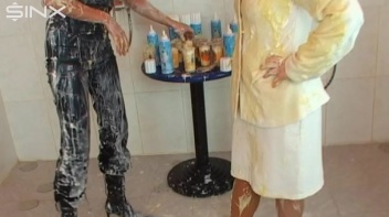Gorgeous Brunettes Smeared In Cream And Puddings Screencap 53 on www.sinx.com