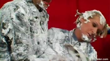 Massive, Sexy Foam Fight Screencap 32 on www.sinx.com