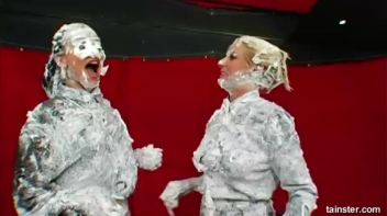 Massive, Sexy Foam Fight Screencap 45 on www.sinx.com