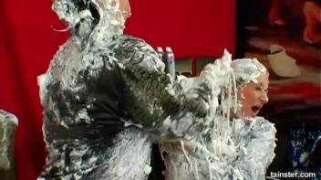 Massive, Sexy Foam Fight Screencap 62 on www.sinx.com