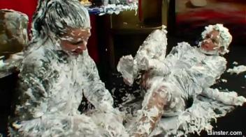 Massive, Sexy Foam Fight Screencap 67 on www.sinx.com
