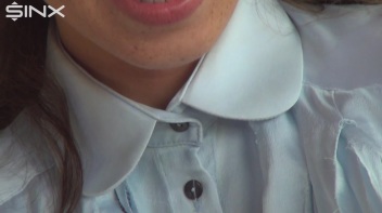 Destructive Brunette Rips Her Silk Blouse Screencap 62 on www.sinx.com