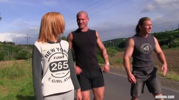 Running Towards The Bi Life Screencap 2 on www.sinx.com