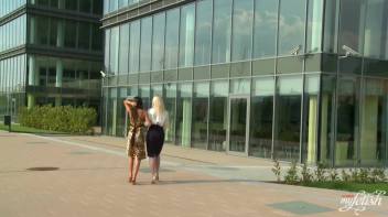 A Shared Dildo Solves Their Horny Dilemma Screencap 6 on www.sinx.com