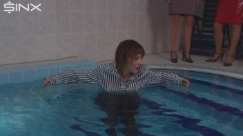 Bitchy Clothed Girls Take A Dip Screencap 18 on www.sinx.com