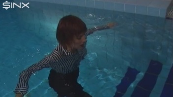 Bitchy Clothed Girls Take A Dip Screencap 21 on www.sinx.com