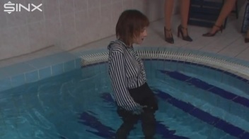 Bitchy Clothed Girls Take A Dip Screencap 26 on www.sinx.com