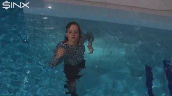 Bitchy Clothed Girls Take A Dip Screencap 33 on www.sinx.com