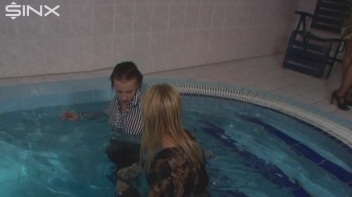 Bitchy Clothed Girls Take A Dip Screencap 64 on www.sinx.com