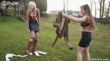 Sexy Babes Rip Clothes in Heated Catfight - Cam 2 Screencap 33 on www.sinx.com