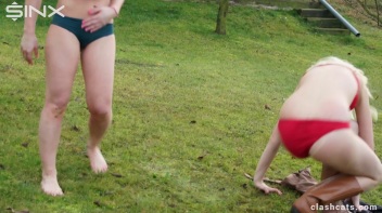 Sexy Babes Rip Clothes in Heated Catfight - Cam 2 Screencap 70 on www.sinx.com