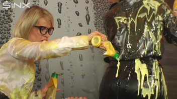 Messy Food Fun With Posh Bitches Screencap 75 on www.sinx.com