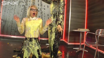 Messy Food Fun With Posh Bitches Screencap 80 on www.sinx.com