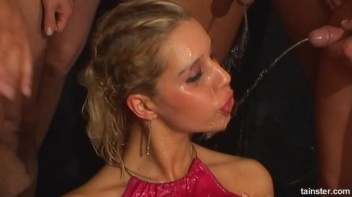 Salty Margarita, Blonde Showered With Cum And Piss Screencap 70 on www.sinx.com