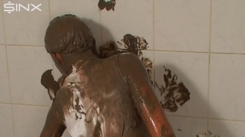 Mud Covered Hottie Rinses Off In Shower Screencap 38 on www.sinx.com