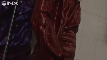 Slippery Clothed Bathtub Fun For Lesbians Screencap 81 on www.sinx.com