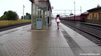 Marking Her Territory All Over The Station Screencap 21 on www.sinx.com