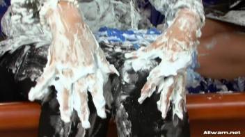 Sensual Shaving Cream Rubdown Screencap 84 on www.sinx.com