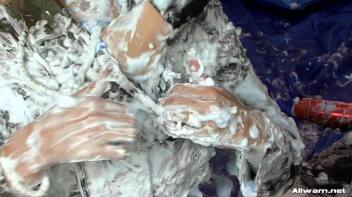 Sensual Shaving Cream Rubdown Screencap 87 on www.sinx.com