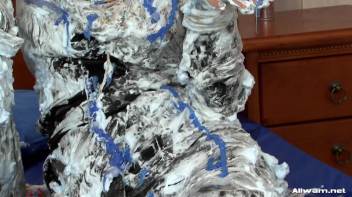 Sensual Shaving Cream Rubdown Screencap 100 on www.sinx.com