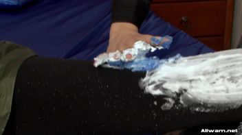 Sensual Shaving Cream Rubdown Screencap 25 on www.sinx.com