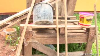 Carpenter Knows How To Work His Wood Screencap 4 on www.sinx.com