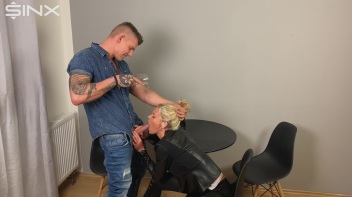 Naughty Blonde Takes Facial After Anal Piss Fuck Screencap 19 on www.sinx.com