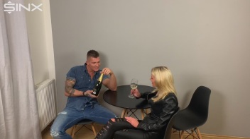 Naughty Blonde Takes Facial After Anal Piss Fuck Screencap 2 on www.sinx.com