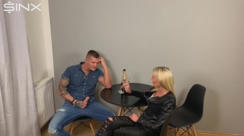 Naughty Blonde Takes Facial After Anal Piss Fuck Screencap 5 on www.sinx.com