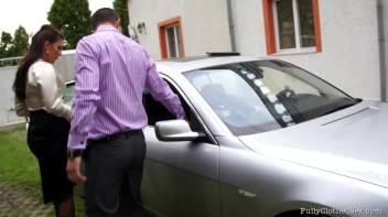 Luxury Cars Make This Chick Ready To Ride Screencap 10 on www.sinx.com