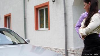 Luxury Cars Make This Chick Ready To Ride Screencap 22 on www.sinx.com