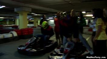 Go-Kart Sluts Part 1 Screencap 4 on www.sinx.com