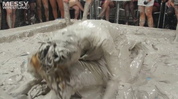 Messy Wrestling:  Mad Mud Bitches Rock The Ring Like Animals In Heat! Screencap 10 on www.sinx.com
