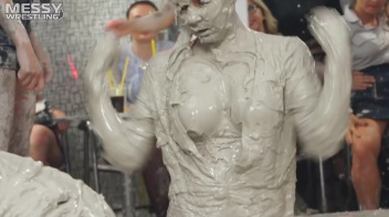 Messy Wrestling:  Mad Mud Bitches Rock The Ring Like Animals In Heat! Screencap 17 on www.sinx.com