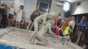 Messy Wrestling:  Mad Mud Bitches Rock The Ring Like Animals In Heat! Screencap 27 on www.sinx.com